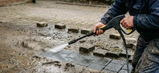 Driveway cleaning