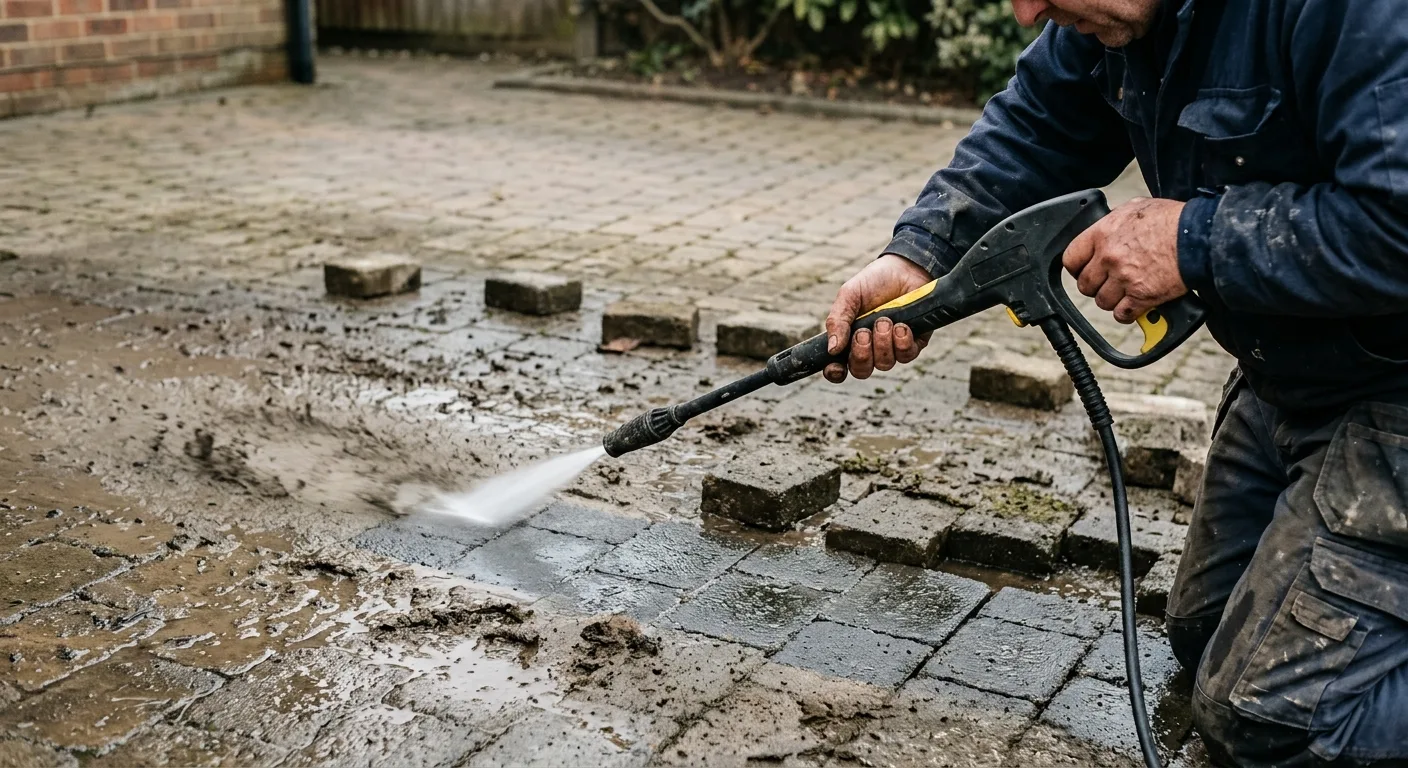 Driveway cleaning