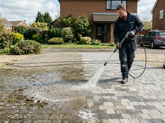 Driveway cleaning