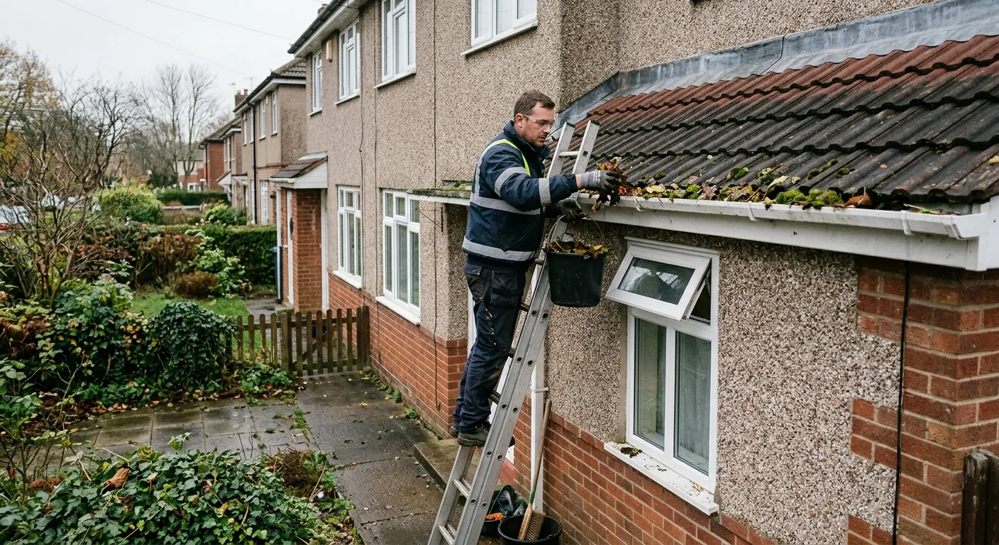 Gutter clearing